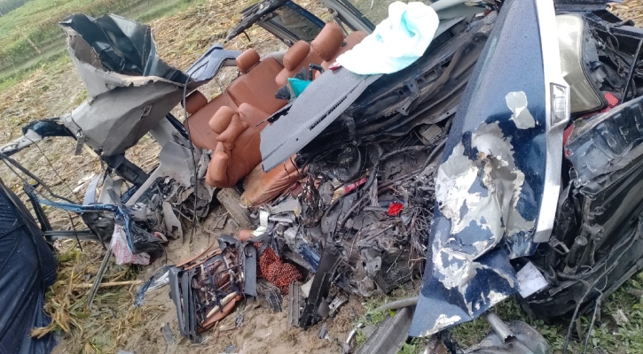 দুর্ঘটনায় প্রাণ গেল ঠাকুরগাঁও হিসাবরক্ষণ অফিসের ৩ কর্মকর্তাসহ ৪ জনের